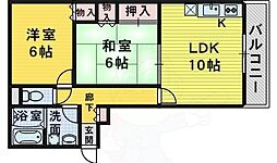 コートロッジパート2 2階/-