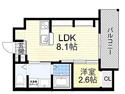 西湊町ジーイー・ディス 2階/-