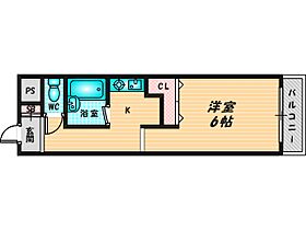 ランド雅  ｜ 大阪府東大阪市三ノ瀬1丁目（賃貸マンション1K・3階・22.00㎡） その2