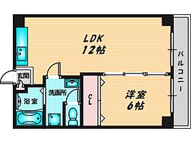 吉盛コーポ  ｜ 大阪府東大阪市稲田上町1丁目5-1（賃貸マンション1LDK・3階・43.00㎡） その2