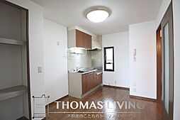 ディアス白石 201 2階2DKのリビング/ダイニング