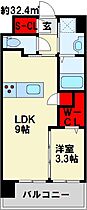 福岡県北九州市小倉北区鋳物師町（賃貸マンション1LDK・6階・32.40㎡） その2