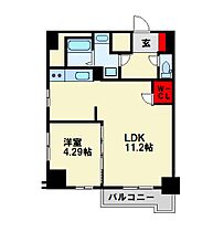 福岡県北九州市八幡東区枝光本町（賃貸マンション1LDK・8階・39.97㎡） その2