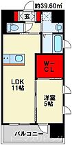 DAIMON　HILLS勝山公園 1201 ｜ 福岡県北九州市小倉北区大門１丁目3-13（賃貸マンション1LDK・12階・39.60㎡） その2