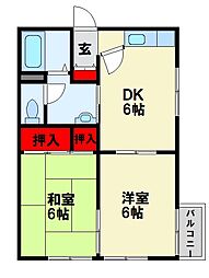 ボー・ヴィラージュII 2階