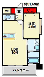 アンテス上到津 8階/803