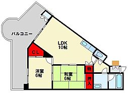 JR筑豊本線 若松駅 徒歩10分 6階/-
