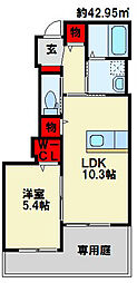 JR筑豊本線 若松駅 3.7km 1階/-