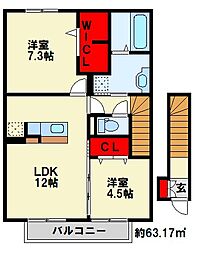 JR鹿児島本線 戸畑駅 徒歩20分 2階/-