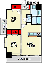 北九州都市モノレール小倉線 平和通駅 徒歩15分