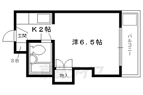 京都府京都市上京区小伝馬町（賃貸マンション1K・3階・20.04㎡） その2