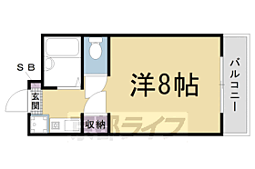 京都府京都市右京区太秦馬塚町（賃貸マンション1K・2階・23.84㎡） その2