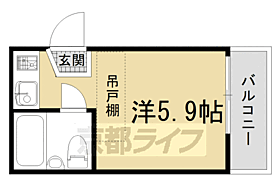 ｍａｉｓｏｎ　ｄｅ　ｔｏｒｉｏ　ｋｙｏｔｏ　－メゾンドトリオ 101RV ｜ 京都府京都市左京区吉田橘町（賃貸マンション1R・1階・10.80㎡） その2