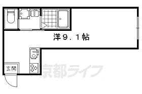 京都府京都市中京区西ノ京笠殿町（賃貸マンション1R・1階・19.00㎡） その2