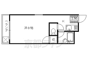 京都府京都市上京区藁屋町（賃貸マンション1K・4階・22.00㎡） その2