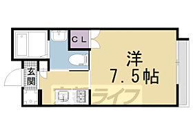 クオリエ京大前 102 ｜ 京都府京都市左京区田中西大久保町（賃貸マンション1K・1階・23.20㎡） その2