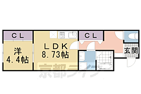 京都府京都市下京区西田町（賃貸マンション1LDK・1階・39.00㎡） その2