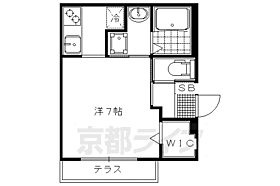 京都府京都市上京区米屋町（賃貸マンション1K・1階・27.01㎡） その2