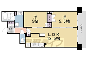 プレミスト京都烏丸御池3番館  ｜ 京都府京都市中京区金吹町（賃貸マンション2LDK・2階・55.54㎡） その2