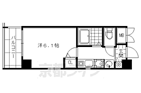 エステムプラザ京都五条大橋 203 ｜ 京都府京都市下京区下鱗形町（賃貸マンション1K・2階・18.93㎡） その2