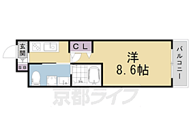 ＴＨＥ　ＧＡＲＮＥＴ　ＳＵＩＴＥ　ＲＥＳＩＤＥＮＣＥ　山科Ｗ 207 ｜ 京都府京都市山科区厨子奥矢倉町（賃貸マンション1K・2階・24.90㎡） その2