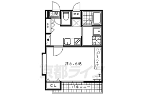 京都府京都市伏見区深草西浦町8丁目（賃貸マンション1K・5階・27.75㎡） その2