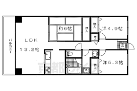 京都府京都市北区大北山長谷町（賃貸マンション3LDK・4階・77.32㎡） その2