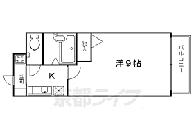 ル・シック北山II 103 ｜ 京都府京都市北区上賀茂松本町（賃貸アパート1K・1階・23.00㎡） その2