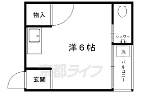 ハイツ松ヶ崎 2-H ｜ 京都府京都市左京区松ケ崎杉ケ海道町（賃貸マンション1R・2階・17.00㎡） その2