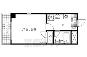 京都府京都市上京区大文字町（賃貸マンション1K・3階・19.00㎡） その2