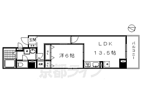 京都府京都市南区上鳥羽金仏町（賃貸マンション1LDK・2階・45.00㎡） その2