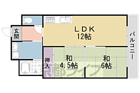 京都府京都市伏見区竹田七瀬川町（賃貸マンション2LDK・1階・52.92㎡） その2