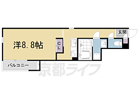 ひょうたんや 102 ｜ 京都府京都市左京区一乗寺北大丸町（賃貸マンション1K・1階・30.27㎡） その2