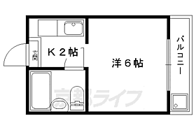 コーポよねだ 303 ｜ 京都府京都市左京区田中大久保町（賃貸マンション1K・3階・16.50㎡） その2