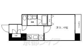 アスヴェル京都市役所前III 306 ｜ 京都府京都市中京区達磨町（賃貸マンション1K・3階・30.82㎡） その2