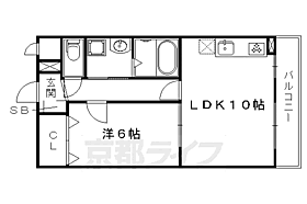 京都府京都市北区衣笠北天神森町（賃貸マンション1LDK・2階・41.14㎡） その2