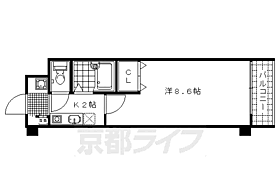 京都府京都市上京区森中町（賃貸マンション1K・1階・24.20㎡） その2