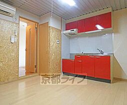 JR山陰本線 二条駅 徒歩15分の賃貸マンション 1階1LDKのリビング/ダイニング