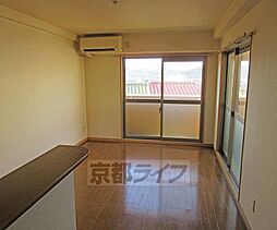 京阪京津線 四宮駅 徒歩21分の賃貸マンション 4階1LDKのリビング/ダイニング