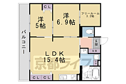 インサイトルポ山科新十条 2階