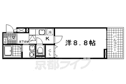 ボヌール　アヴニール　III 1階1Kの間取り