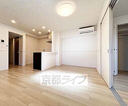 JR東海道・山陽本線 西大路駅 徒歩22分の賃貸アパート 1階1LDKのリビング/ダイニング