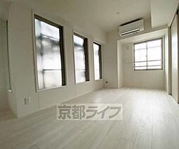 京都地下鉄東西線 二条城前駅 徒歩13分の賃貸マンション 4階1LDKのリビング/ダイニング