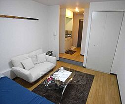 京阪本線 神宮丸太町駅 徒歩11分の賃貸マンション 3階1Kのリビング/ダイニング