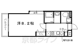 コーポ伊藤 1階1Kの間取り