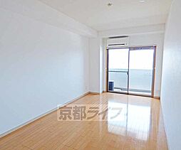 京福電気鉄道北野線 北野白梅町駅 徒歩16分の賃貸マンション 6階ワンルームのリビング/ダイニング