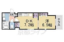 シャーメゾン松原 1階/101
