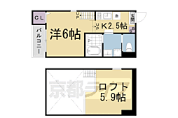 ハーモニーテラスｍｉｌｅｔII 2階