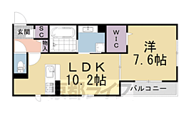 ラ・セゾン嵐山 1階