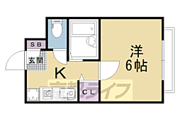 サンラック西京極 2階/-
